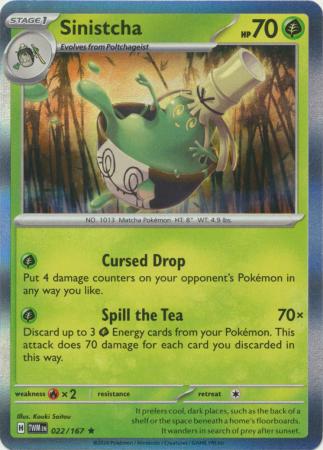 Twilight Masquerade - 022/167 - Sinistcha (Holo)