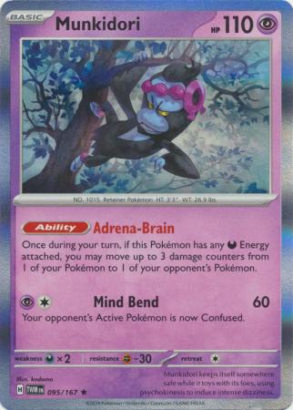 Twilight Masquerade - 095/167 - Munkidori (Holo)