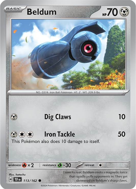 Temporal Forces - 113/162 - Beldum