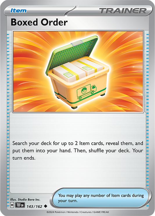 Temporal Forces - 143/162 - Boxed Order