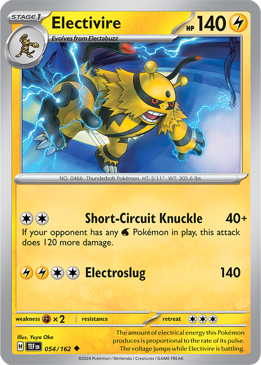 Temporal Forces - 054/162 - Electivire
