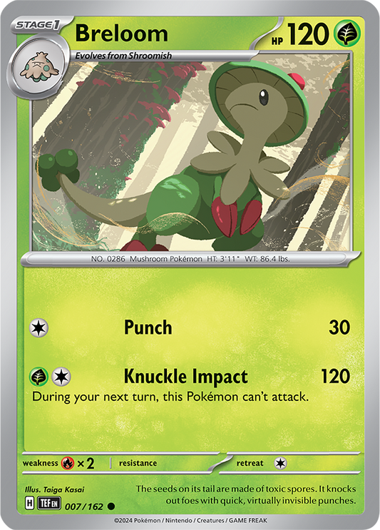 Temporal Forces - 007/162 - Breloom