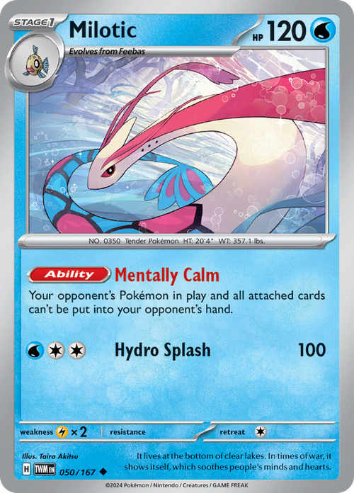 Twilight Masquerade - 050/167 - Milotic