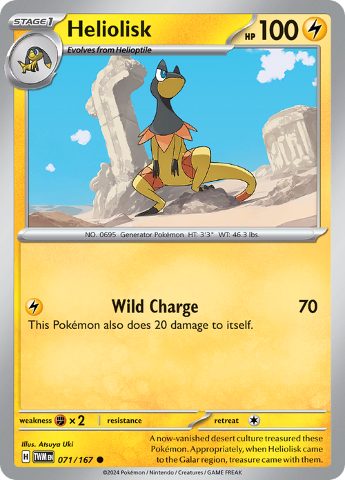 Twilight Masquerade - 071/167 - Heliolisk