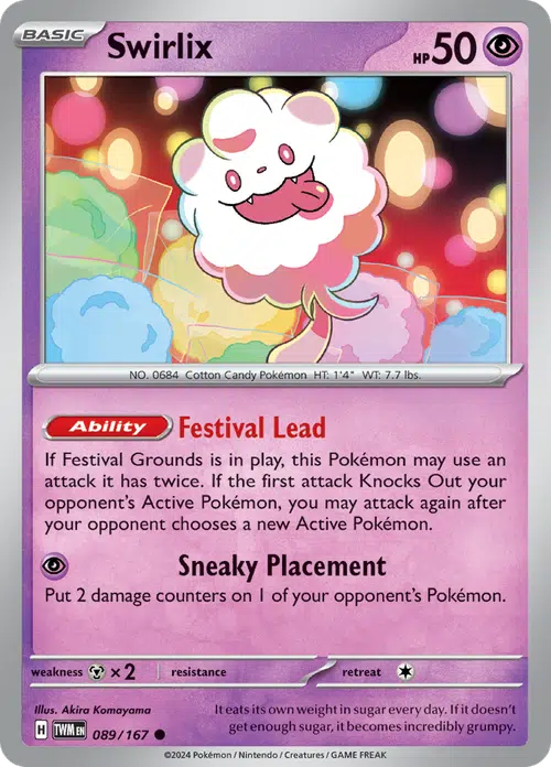 Twilight Masquerade - 089/167 - Swirlix