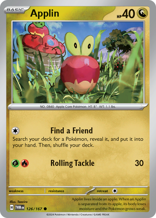 Twilight Masquerade - 126/167 - Applin