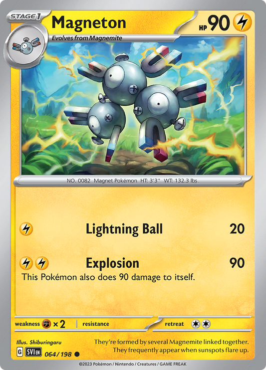 Scarlet & Violet - 064/198 - Magneton