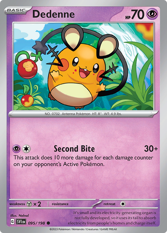 Scarlet & Violet - 095/198 - Dedenne