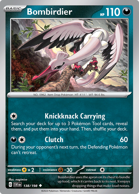 Scarlet & Violet - 138/198 - Bombirdier