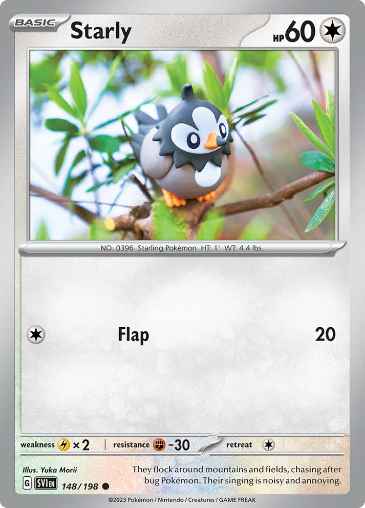 Scarlet & Violet - 148/198 - Starly