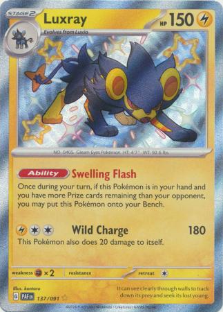 Paldean Fates - 137/091 - Luxray