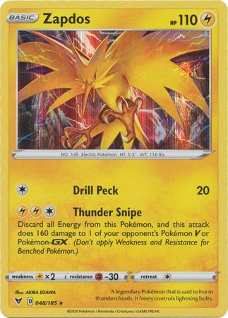 Vivid Voltage - 048/185 - Zapdos (Holo)