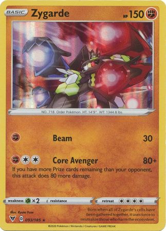 Vivid Voltage - 093/185 - Zygarde (Holo)