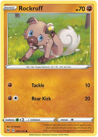 Vivid Voltage - 094/185 - Rockruff