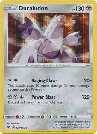 Vivid Voltage - 129/185 - Duraludon (Holo)
