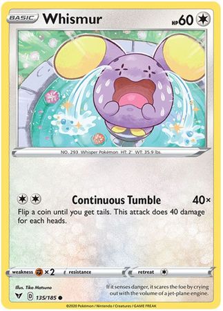 Vivid Voltage - 135/185 - Whismur