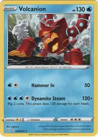 Shining Fates - 025/072 - Volcanion Shining Fates - 025/072 - Volcanion