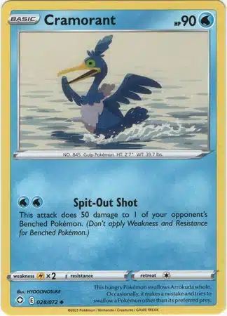 Shining Fates - 028/072 - Cramorant