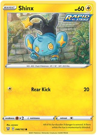 Battle Styles - 046/163 - Shinx