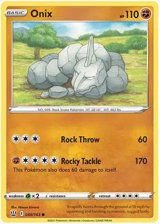 Battle Styles - 068/163 - Onix