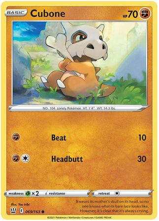 Battle Styles - 069/163 - Cubone
