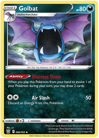Battle Styles - 090/163 - Golbat