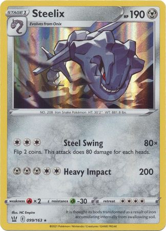 Battle Styles - 099/163 - Steelix (Holo)