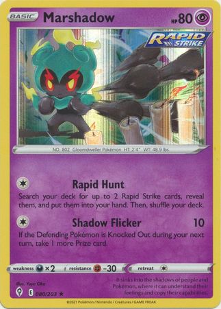 Evolving Skies - 080/203 - Marshadow (Holo)
