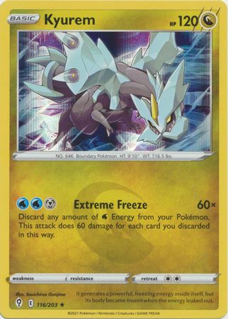 Evolving Skies - 116/203 - Kyurem (Holo)