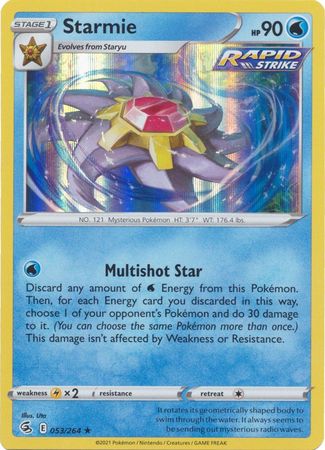 Fusion Strike - 053/264 - Starmie (Holo)