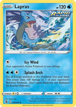 Fusion Strike - 054/264 - Lapras