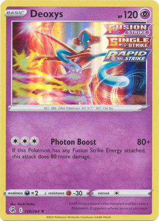 Fusion Strike - 120/264 - Deoxys (Holo)