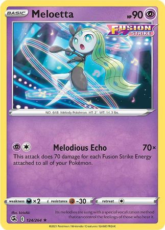 Fusion Strike - 124/264 - Meloetta