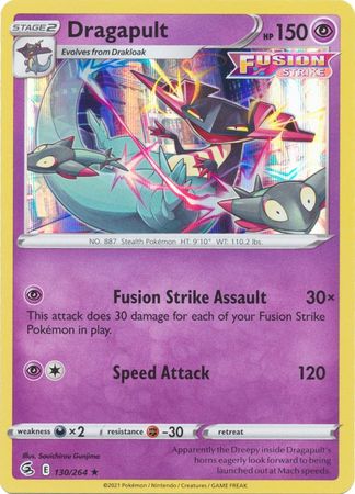 Fusion Strike - 130/264 - Dragapult (Holo)