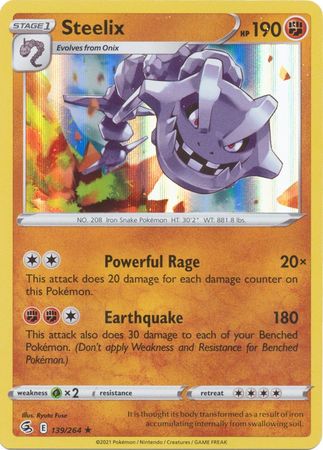 Fusion Strike - 139/264 - Steelix (Holo)