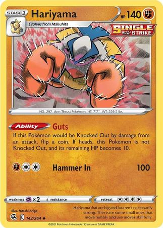 Fusion Strike - 143/264 - Hariyama
