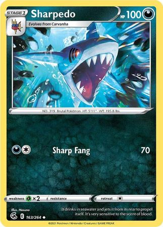 Fusion Strike - 163/264 - Sharpedo