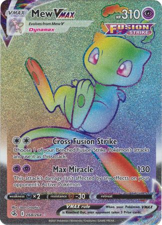 Fusion Strike - 268/264 - Mew VMAX