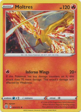Brilliant Stars - 021/172 - Moltres (Holo)