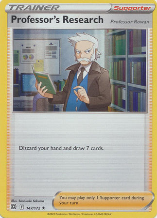 Brilliant Stars - 147/172 - Professor's Research (Professor Rowan)(Holo)