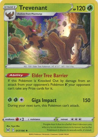 Lost Origin - 017/196 - Trevenant (Holo)