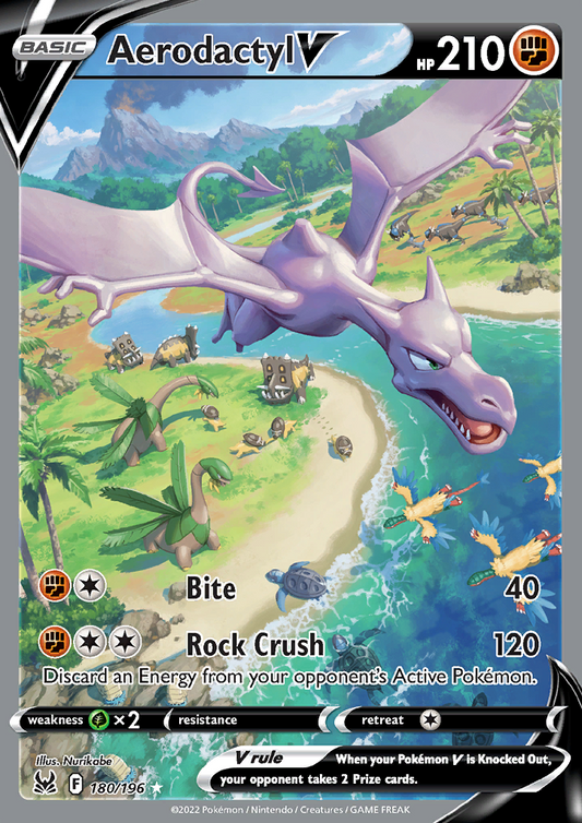 Lost Origin - 180/196 - Aerodactyl V
