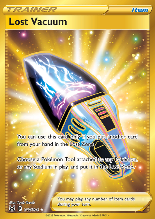 Lost Origin - 217/196 - Lost Vacuum (złota)