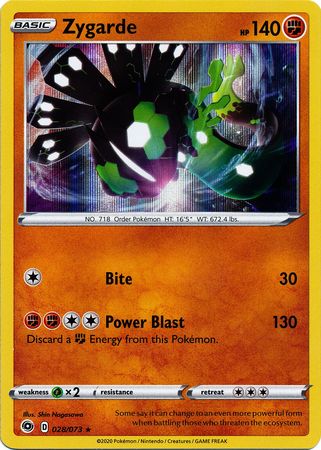 Champion's Path - 028/073 - Zygarde (Holo)