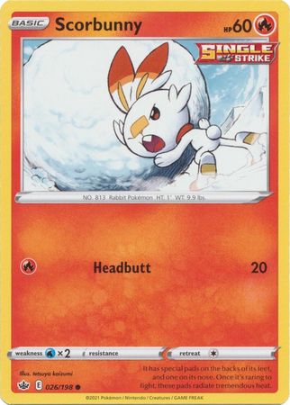 Chilling Reign - 026/198 - Scorbunny