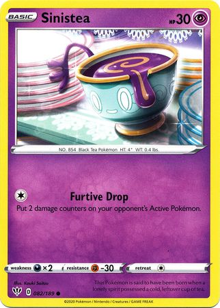 Darkness Ablaze - 082/189 - Sinistea