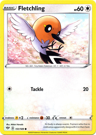 Darkness Ablaze - 151/189 - Fletchling