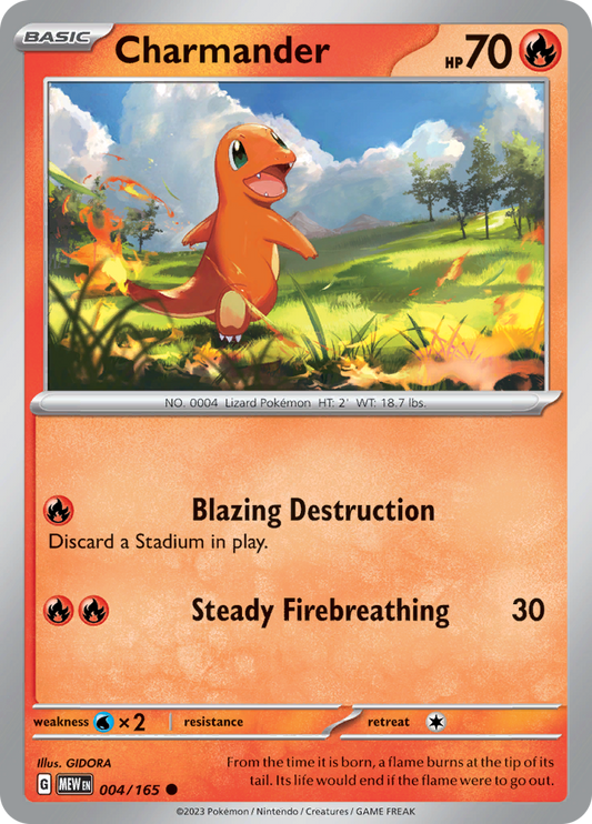 151 - 004/165 - Charmander