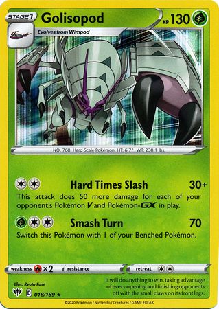 Darkness Ablaze - 018/189 - Golisopod (Holo)