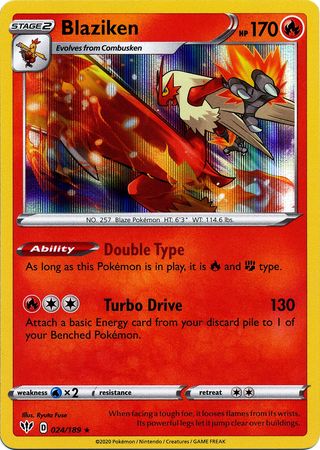 Darkness Ablaze - 024/189 - Blaziken (Holo)